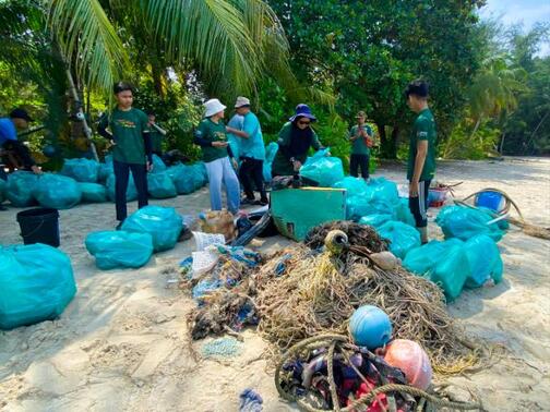 beach cleanup